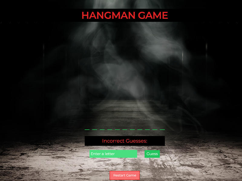 Hang-Man Web Application